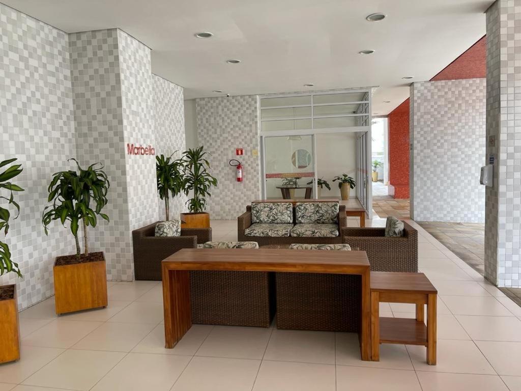 גוארויה Lindo Apartamento A 50 Metros Da Praia מראה חיצוני תמונה