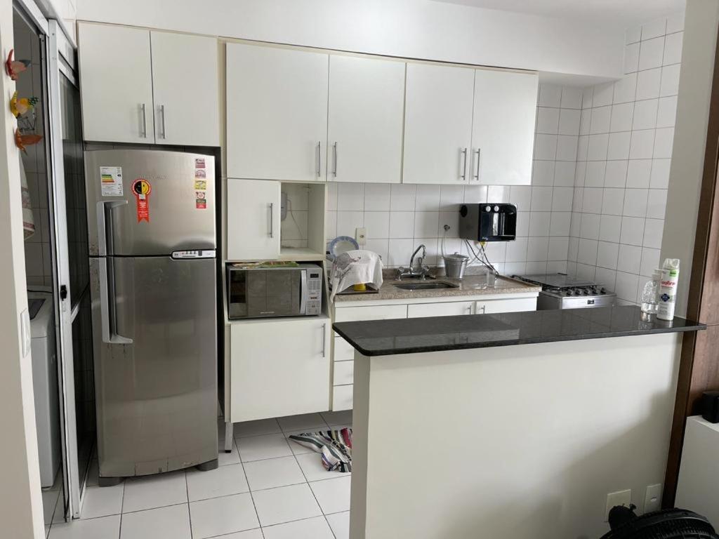 גוארויה Lindo Apartamento A 50 Metros Da Praia מראה חיצוני תמונה
