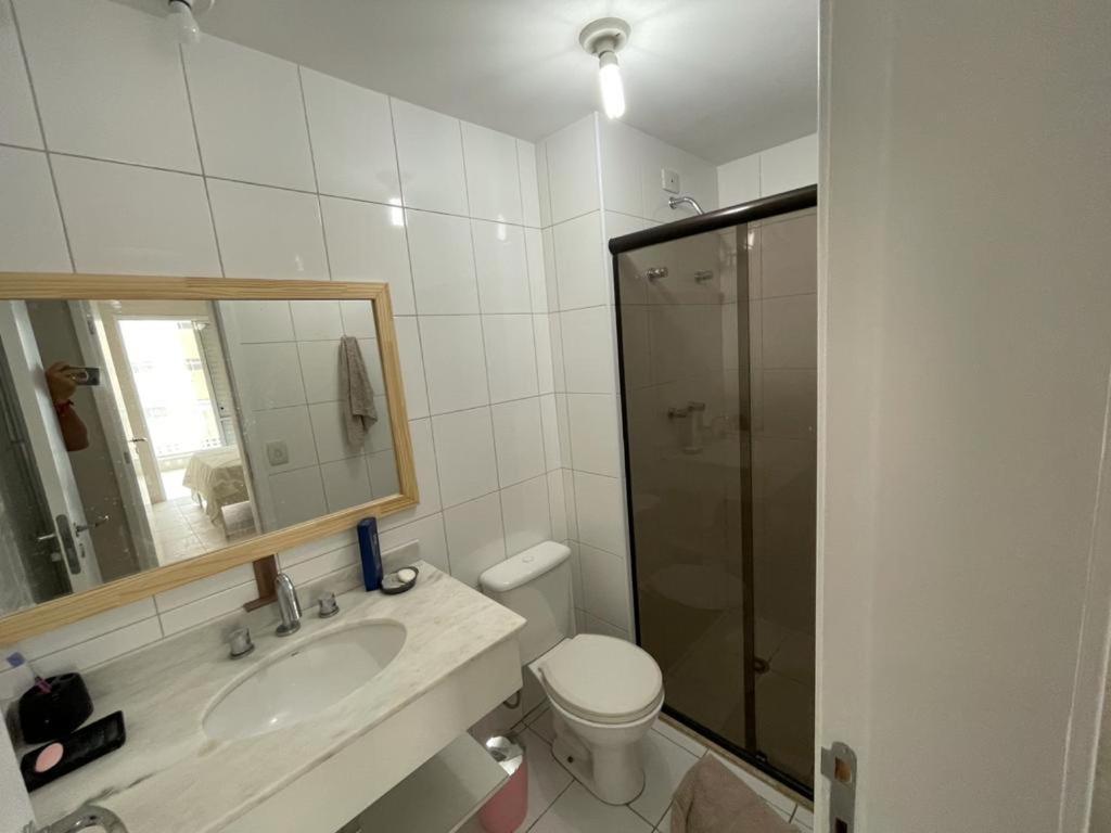 גוארויה Lindo Apartamento A 50 Metros Da Praia מראה חיצוני תמונה